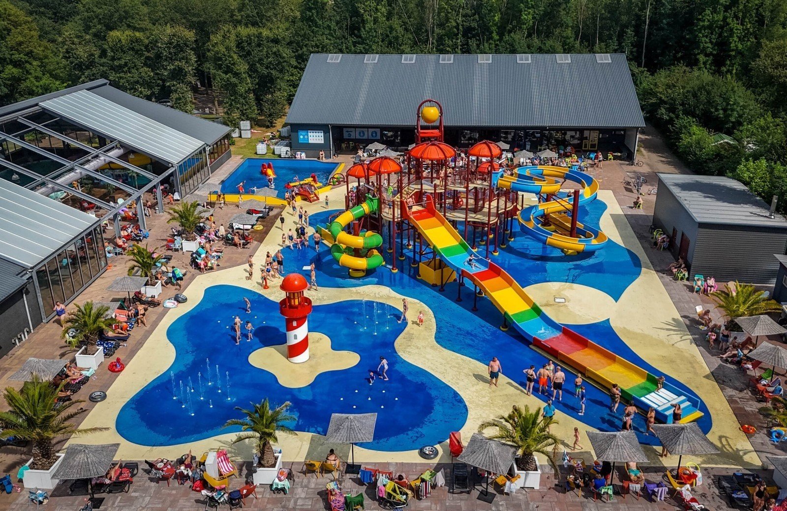 Water playground 1500 m²