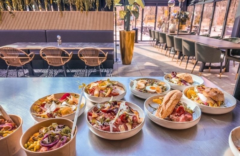 New menu at the restaurant